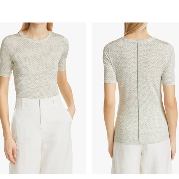 NWT Rag & Bone Sabeen Ribbon Print Jersey T-Shirt - Picture 3 of 16